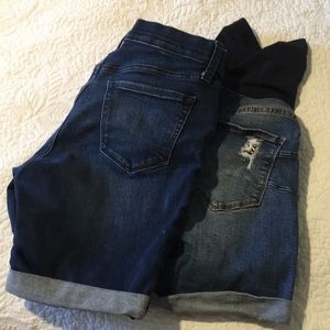 Maternity denim short bundle☀️